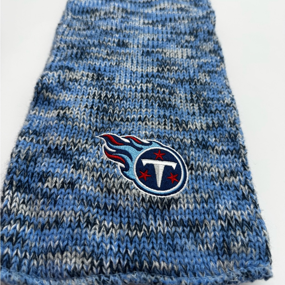 Tennessee Titans Blue and Gray Cozy Knit Scarf, OS - Picture 6 of 7